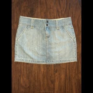 Mini Denim Skirt